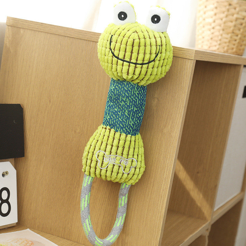 KFX-8427197 Interactive Cotton Rope Pet Toy for Teeth Grinding and Chewing, 38cm