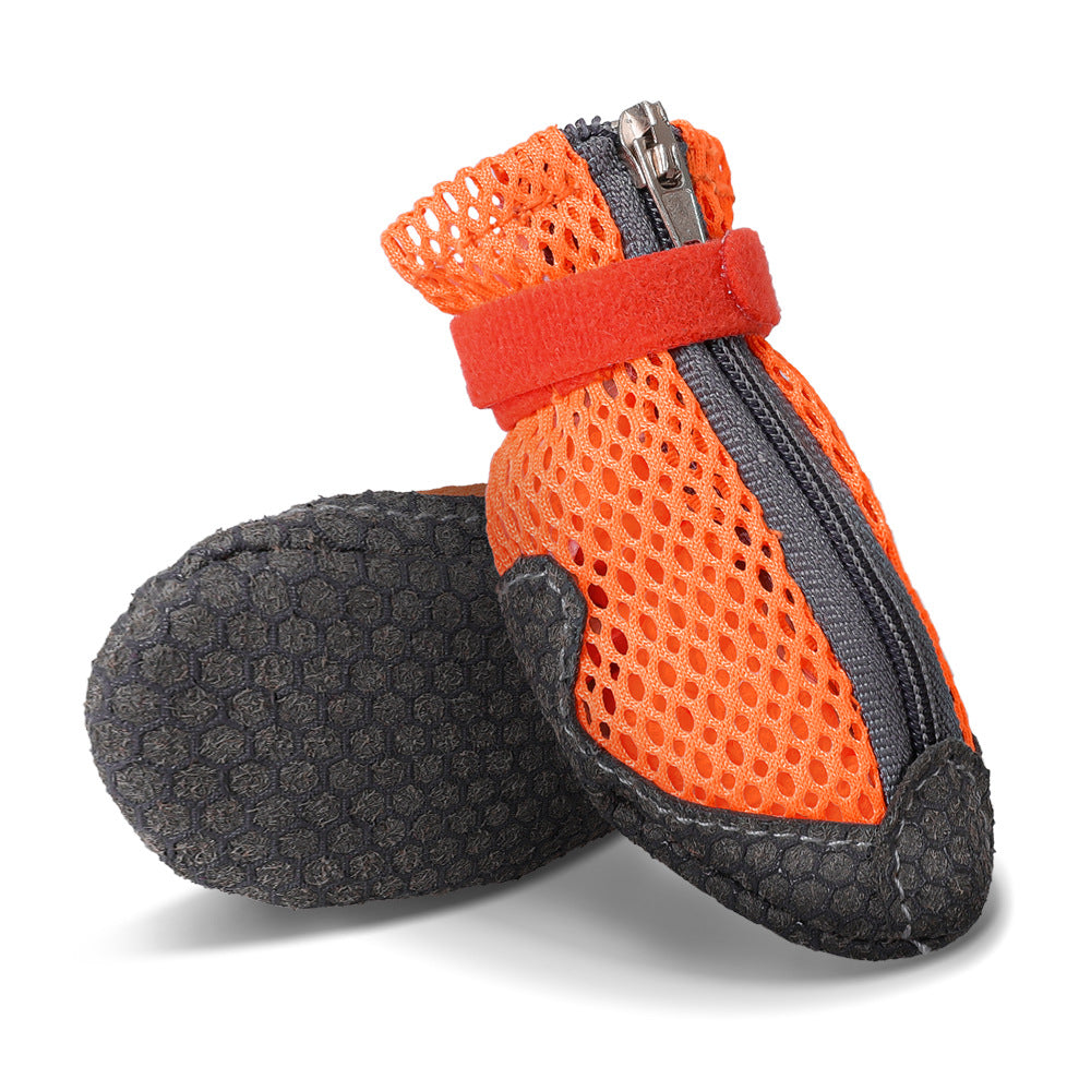 KFX-8428989 Puppy Protection Booties - Non-Slip, Wear-Resistant Pet Foot Covers in Various Colors and Sizes