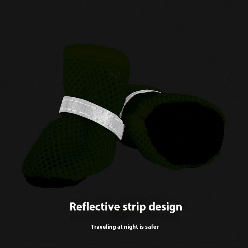 KFX-8428989 Puppy Protection Booties - Non-Slip, Wear-Resistant Pet Foot Covers in Various Colors and Sizes