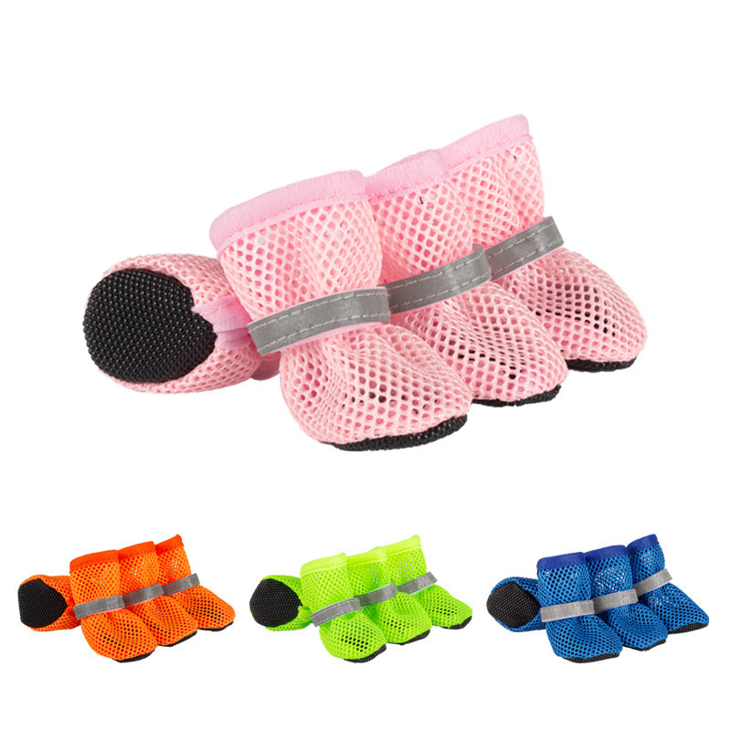 KFX-8428989 Puppy Protection Booties - Non-Slip, Wear-Resistant Pet Foot Covers in Various Colors and Sizes
