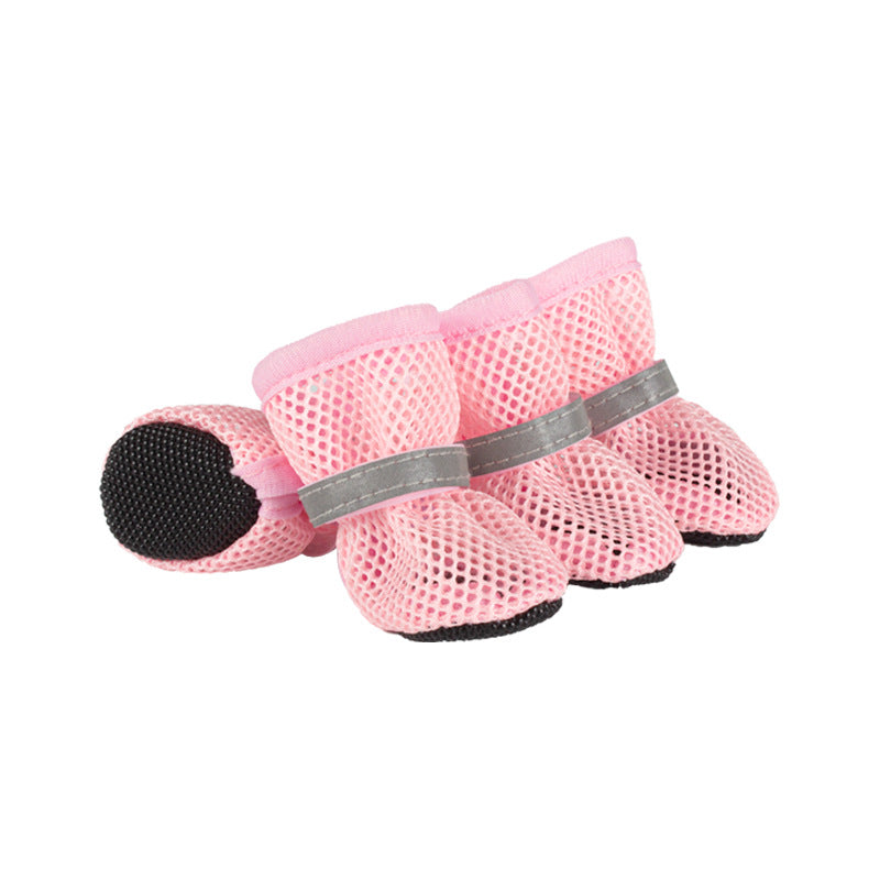 KFX-8428989 Puppy Protection Booties - Non-Slip, Wear-Resistant Pet Foot Covers in Various Colors and Sizes