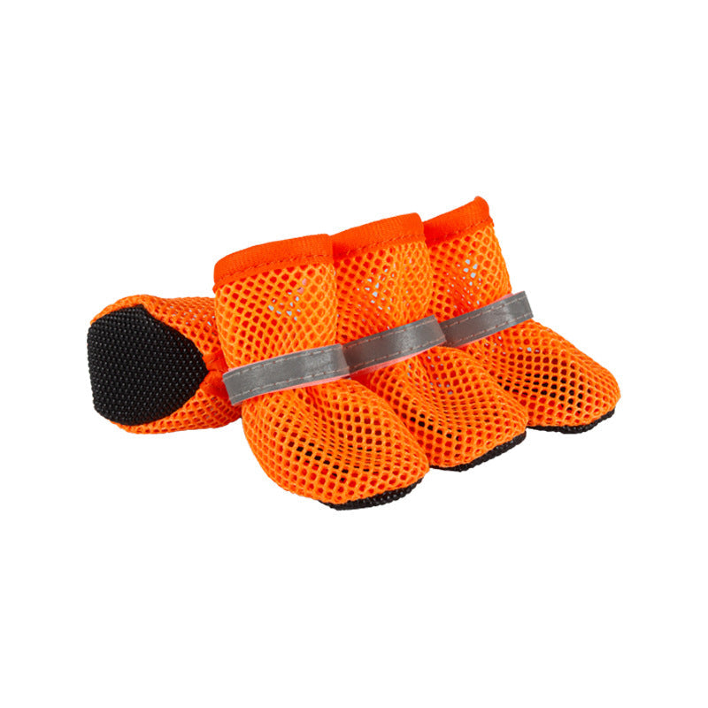 KFX-8428989 Puppy Protection Booties - Non-Slip, Wear-Resistant Pet Foot Covers in Various Colors and Sizes
