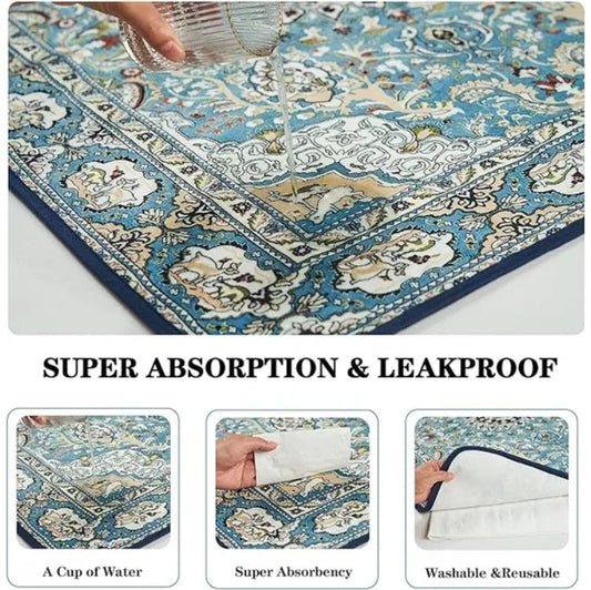KFX-8430013 Washable Reusable Dog Pee Pads - Super Absorbent Leakproof Training Pads, Non-Slip for Crates and Floors, 36x41 Inches, 2 Pack