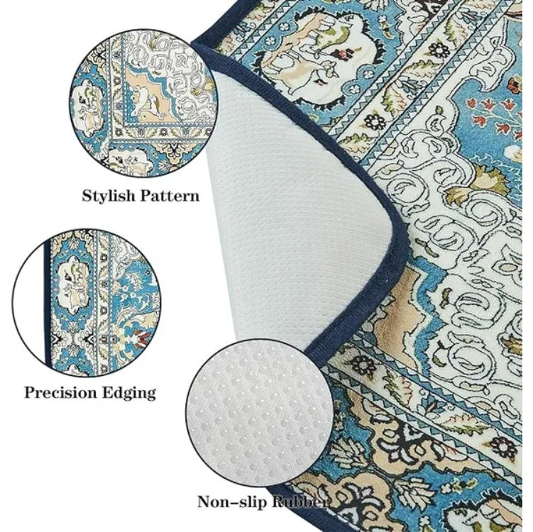 KFX-8430013 Washable Reusable Dog Pee Pads - Super Absorbent Leakproof Training Pads, Non-Slip for Crates and Floors, 36x41 Inches, 2 Pack
