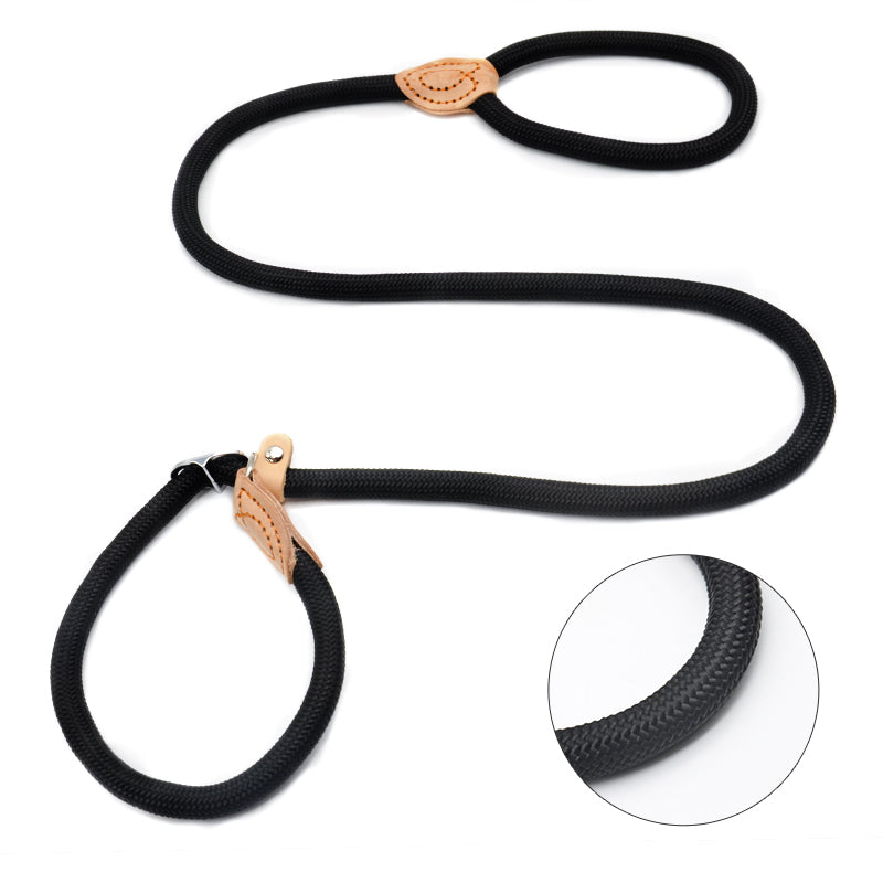 KFX-8431933 Telescopic Dog Traction Rope - Black, Red, Khaki, Dark Brown, Sizes S/M, L, XL