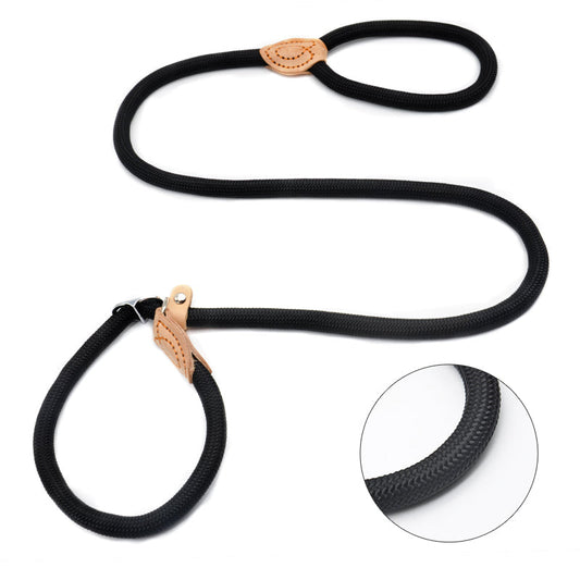 KFX-8431933 Telescopic Dog Traction Rope - Black, Red, Khaki, Dark Brown, Sizes S/M, L, XL