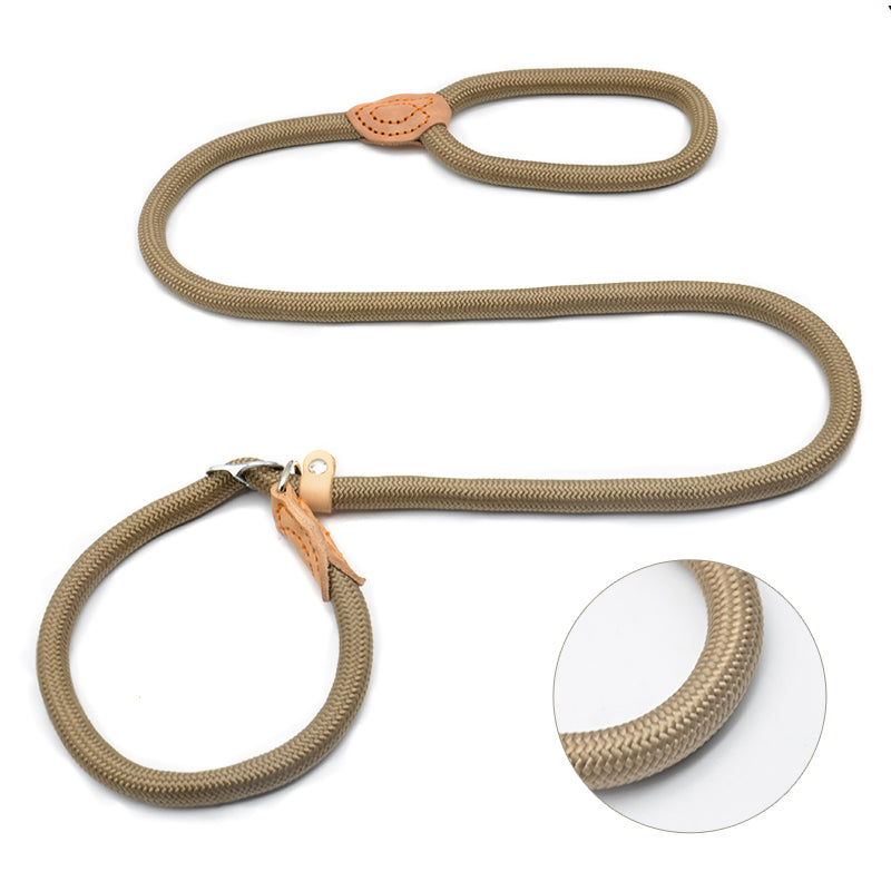 KFX-8431933 Telescopic Dog Traction Rope - Black, Red, Khaki, Dark Brown, Sizes S/M, L, XL