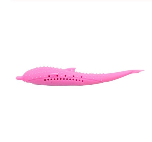 KFX-8433725 Silicone Cat Toothbrush Toy for Effective Oral Care - 2.7x17.4cm