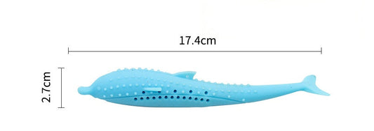 KFX-8433725 Silicone Cat Toothbrush Toy for Effective Oral Care - 2.7x17.4cm