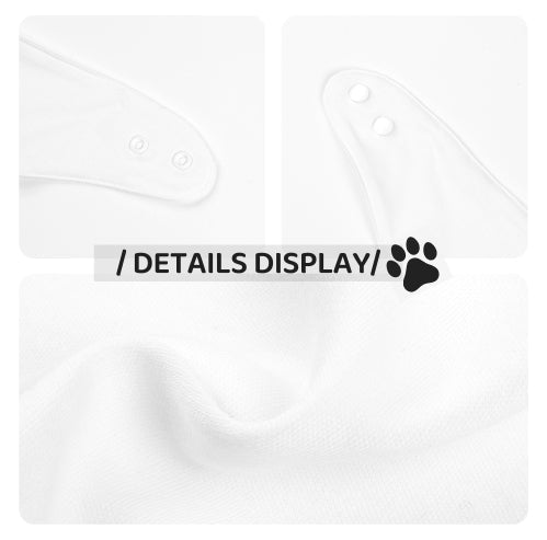 KFX-8435517 Reversible Polyester Pet Bandana in Various Patterns - Sizes S, M, L