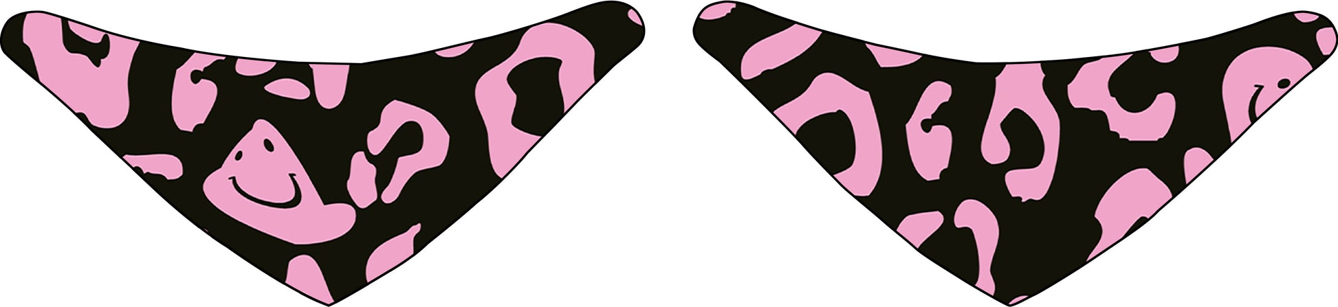 KFX-8435517 Reversible Polyester Pet Bandana in Various Patterns - Sizes S, M, L