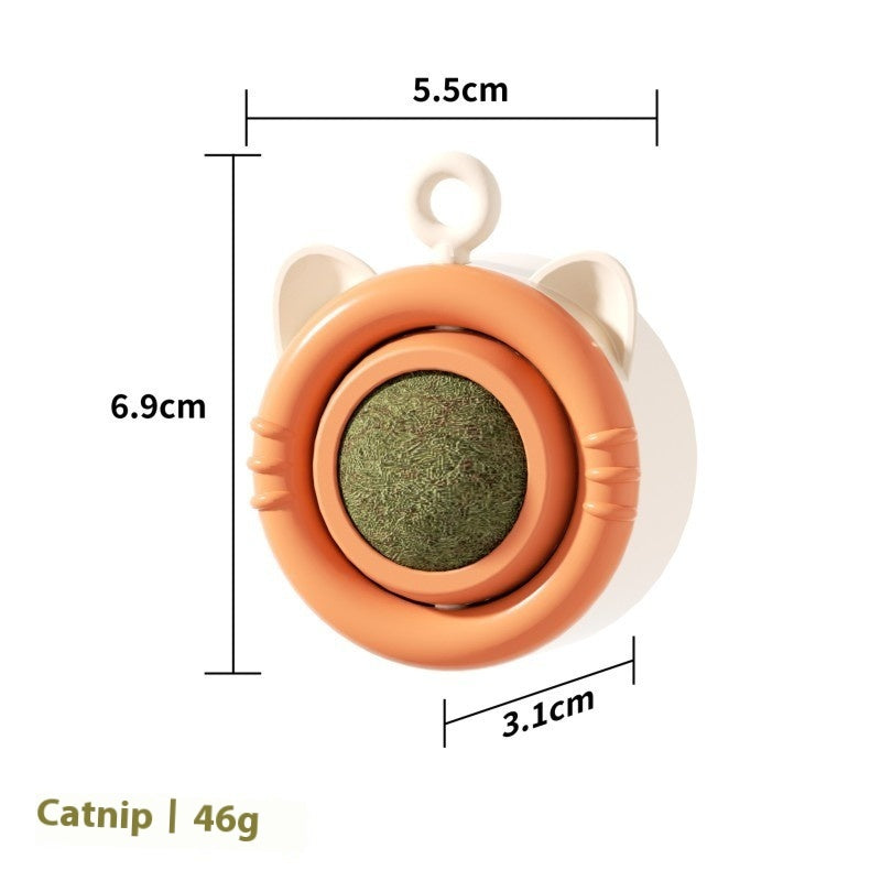 KFX-8436541 Cat Molar Catnip Fruit Toy in Various Colors for Cats