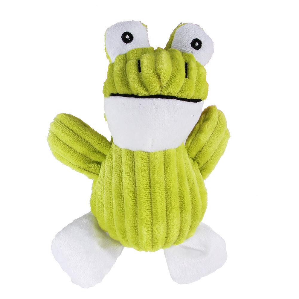 KFX-8437565 Cute Animal Plush Toy for Pet Dog Teeth Cleaning & Stress Relief