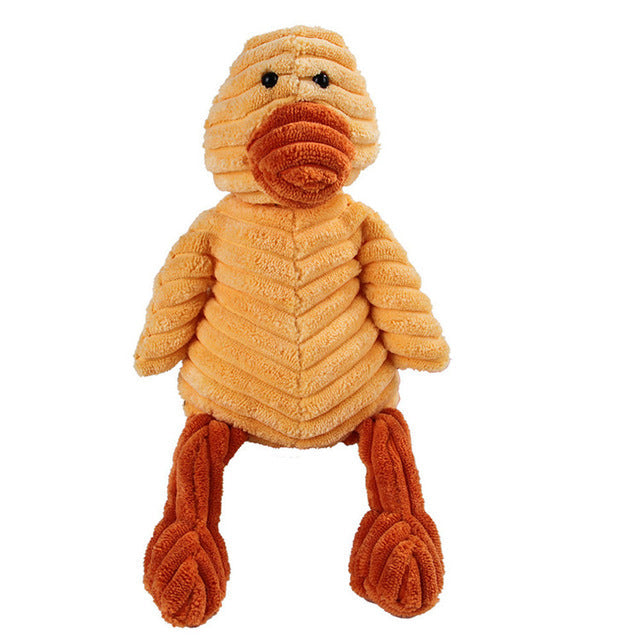 KFX-8437565 Cute Animal Plush Toy for Pet Dog Teeth Cleaning & Stress Relief