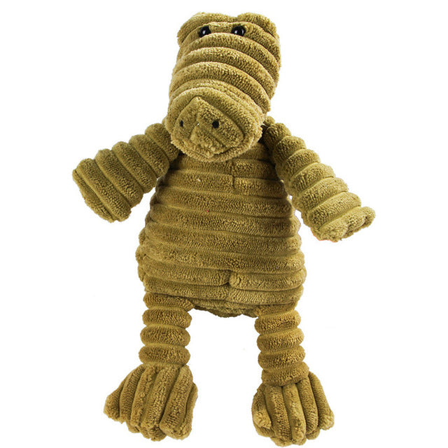 KFX-8437565 Cute Animal Plush Toy for Pet Dog Teeth Cleaning & Stress Relief