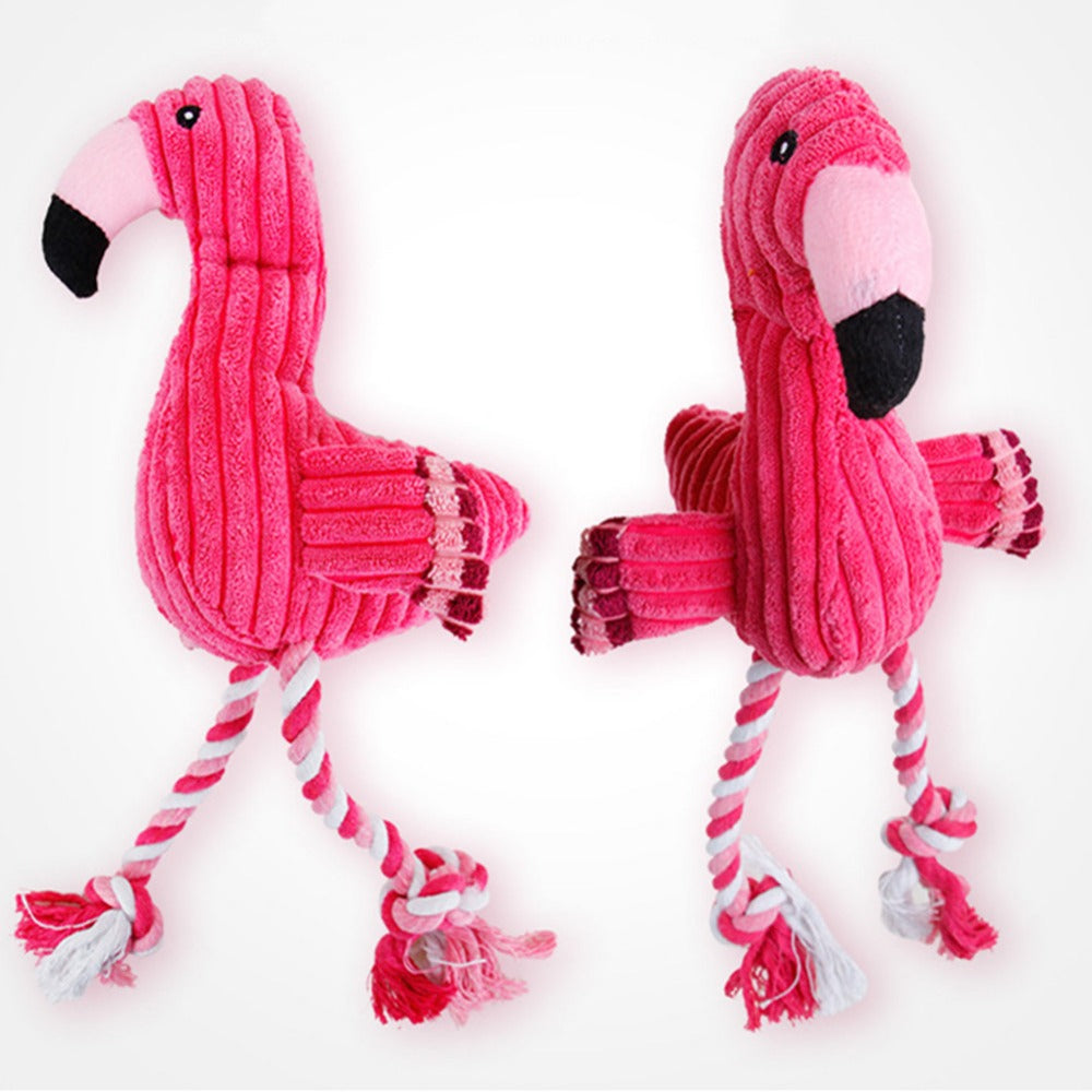 KFX-8437565 Cute Animal Plush Toy for Pet Dog Teeth Cleaning & Stress Relief