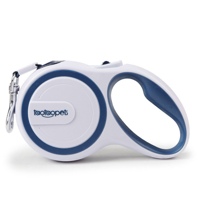 KFX-8449213 Automatic Retractable Pet Traction Rope - Durable ABS, Rubber, and Polyester, 3m & 5m Lengths
