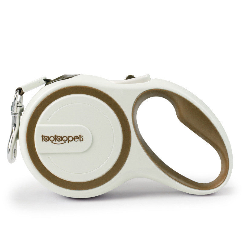 KFX-8449213 Automatic Retractable Pet Traction Rope - Durable ABS, Rubber, and Polyester, 3m & 5m Lengths