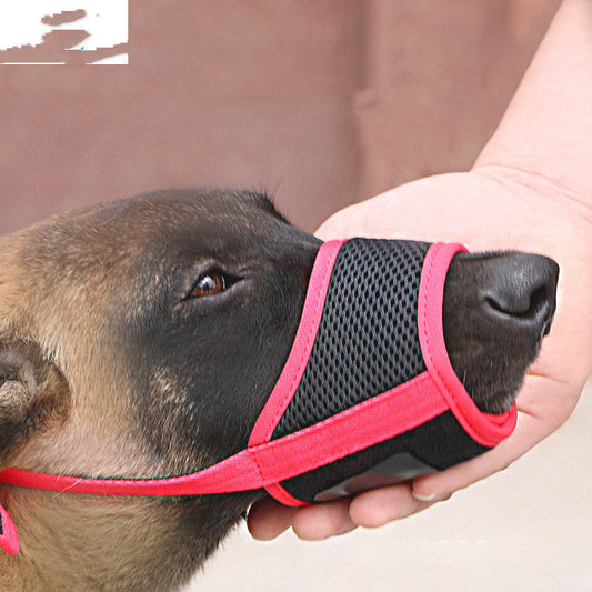 KFX-8452669 Luxury Cloth Mouth Cover for Large Labrador Dogs – Prevent Indiscriminate Eating, Multiple Colors & Sizes