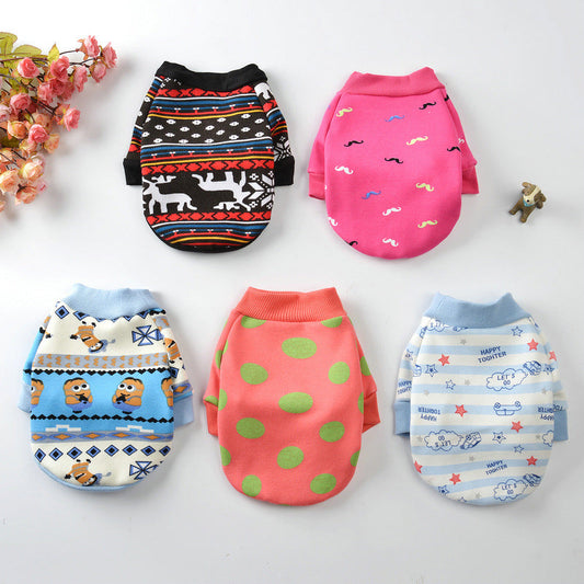 KFX-8455741 Cozy Non-Slip Dog Sweater for Comfortable Wear in Various Sizes