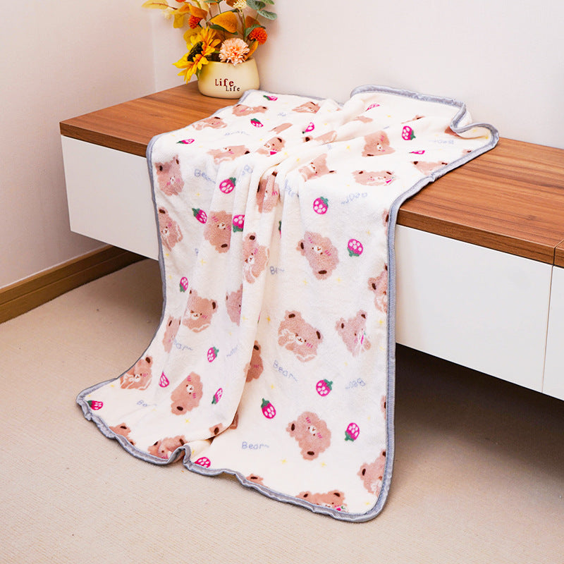 KFX-8455997 Warm Pet Blanket for Dogs and Cats - Soft and Comfortable Sleep Pad and Bed Cover