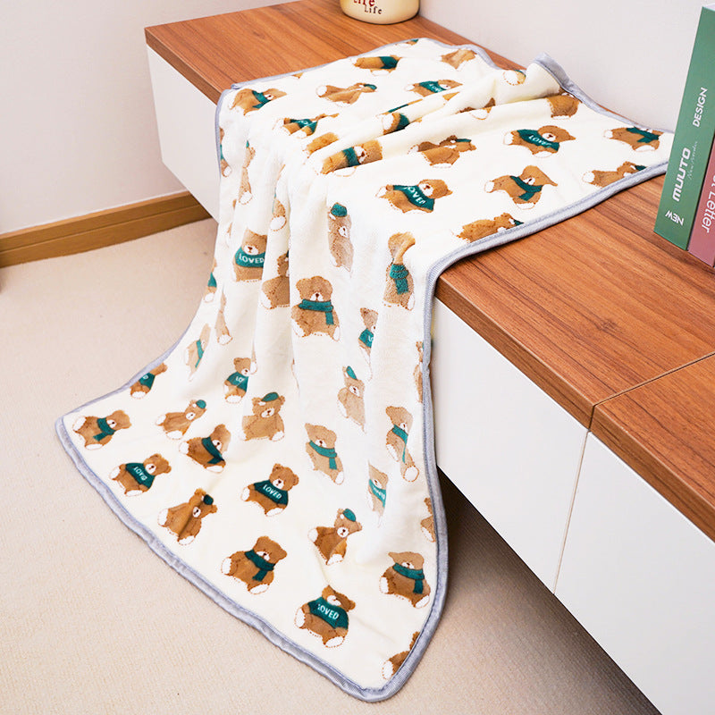 KFX-8455997 Warm Pet Blanket for Dogs and Cats - Soft and Comfortable Sleep Pad and Bed Cover