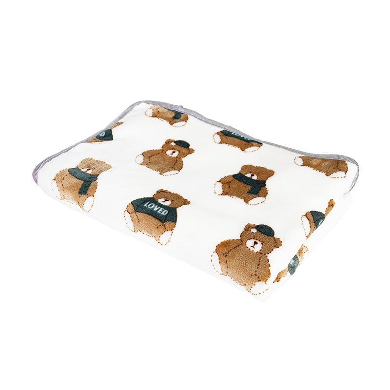 KFX-8455997 Warm Pet Blanket for Dogs and Cats - Soft and Comfortable Sleep Pad and Bed Cover