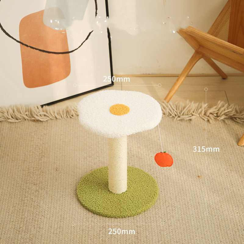 KFX-8458429 Sturdy Cat Climbing Frame with Sisal Scratching Board for Cats