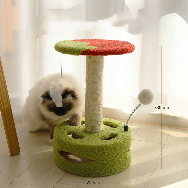 KFX-8458429 Sturdy Cat Climbing Frame with Sisal Scratching Board for Cats