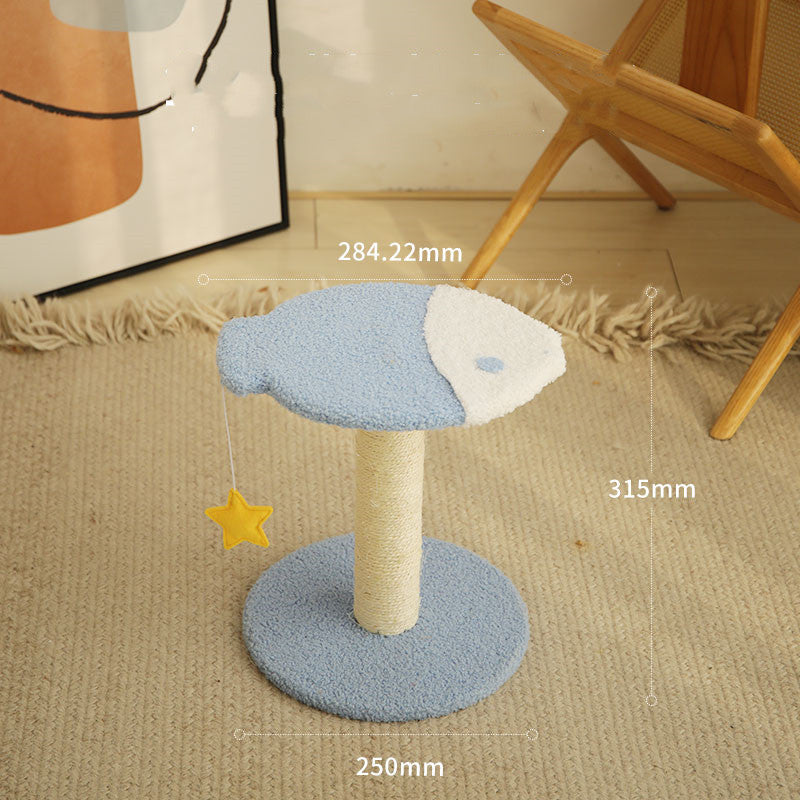 KFX-8458429 Sturdy Cat Climbing Frame with Sisal Scratching Board for Cats