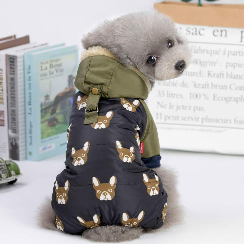 KFX-8459325 Casual Cotton Dog Clothes for Four-Legged Friends - Multiple Sizes Available