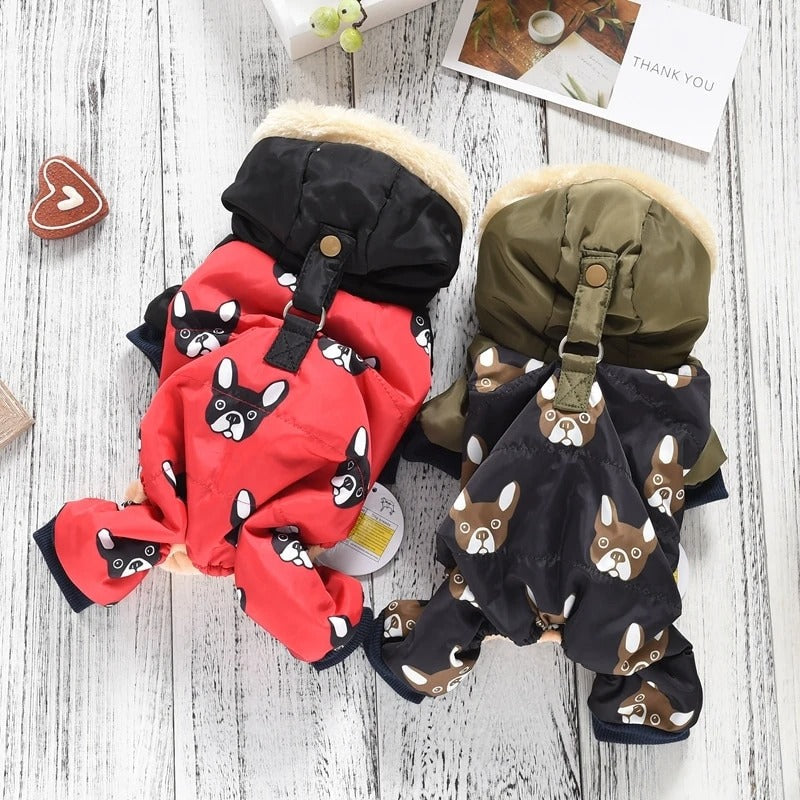 KFX-8459325 Casual Cotton Dog Clothes for Four-Legged Friends - Multiple Sizes Available