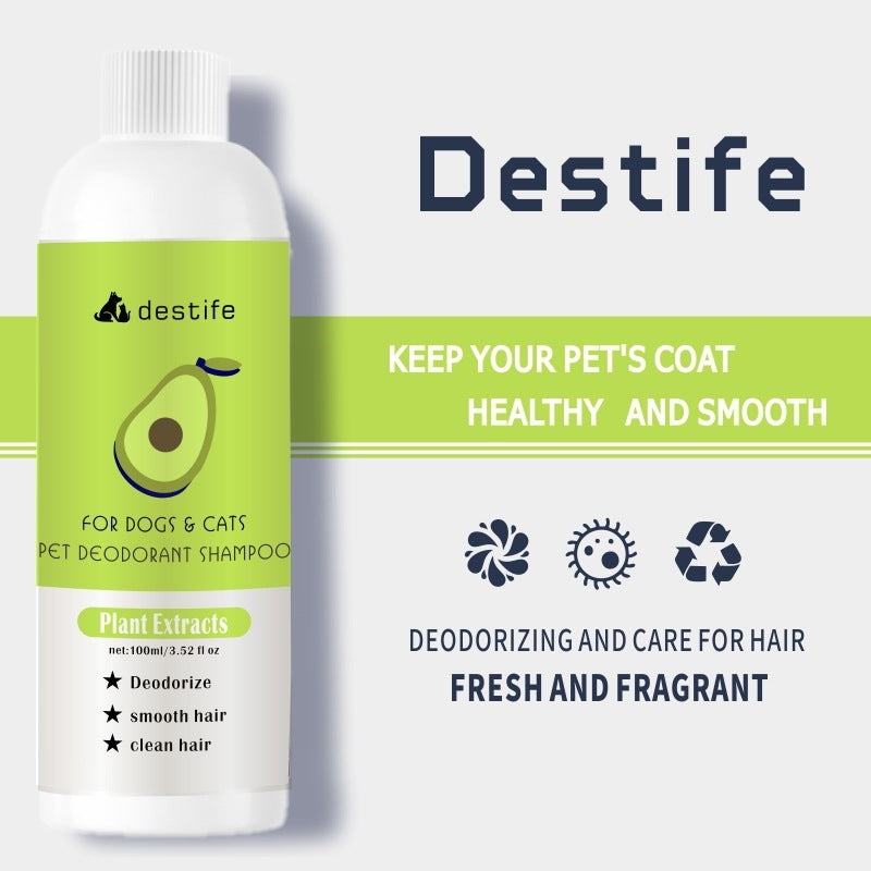 KFX-8462781 Pet Shampoo and Conditioner for Freshness and Deodorization - 100ML