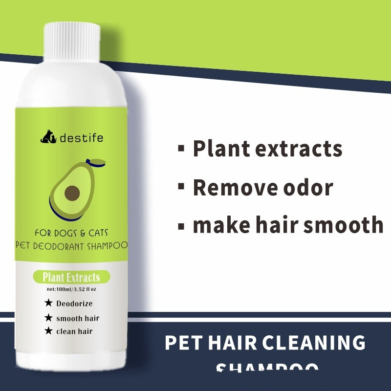 KFX-8462781 Pet Shampoo and Conditioner for Freshness and Deodorization - 100ML