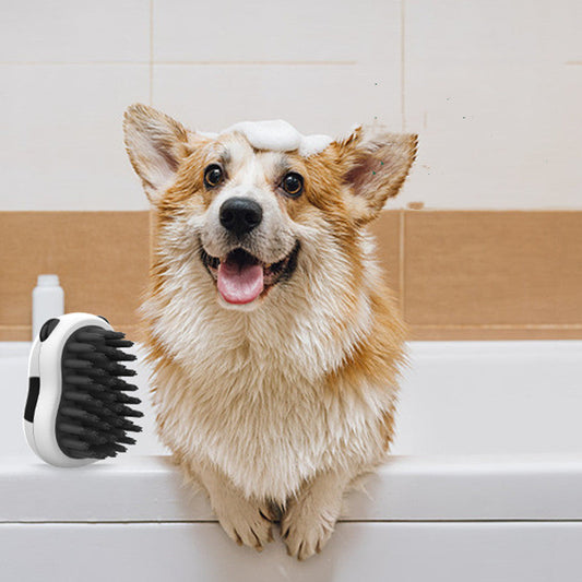 KFX-8466493 Panda Wet and Dry Bath Massage Brush for Relaxation and Skin Care