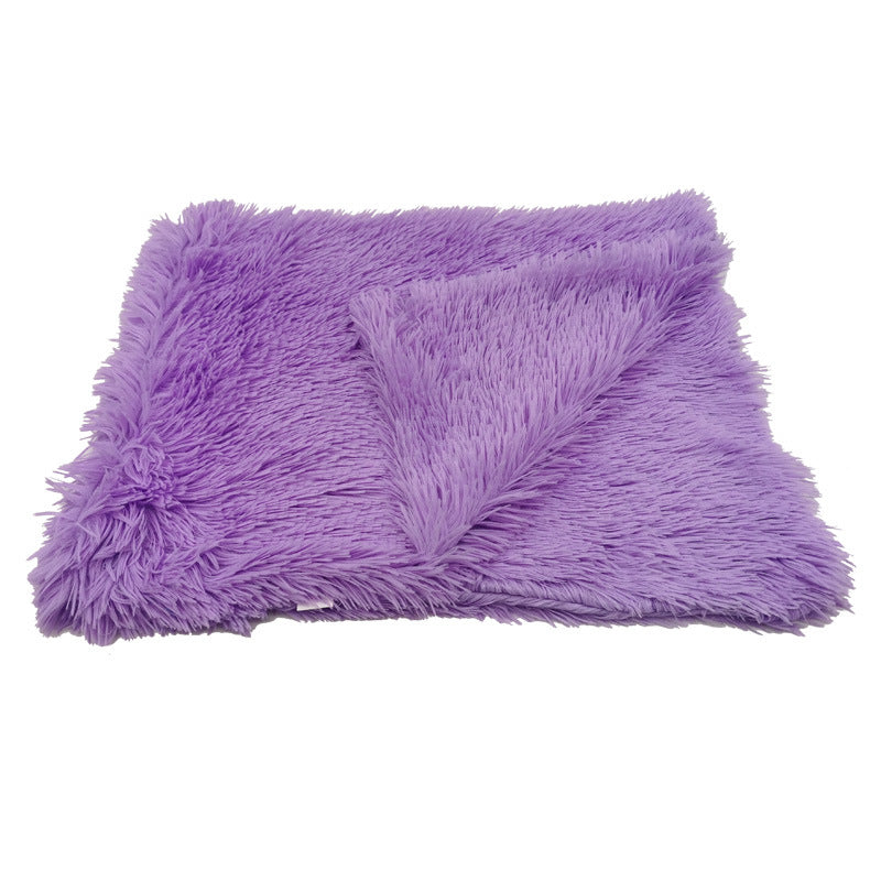 KFX-8472509 Warm Plush Dog and Cat Blanket - Cozy Pet Mat Available in Multiple Sizes