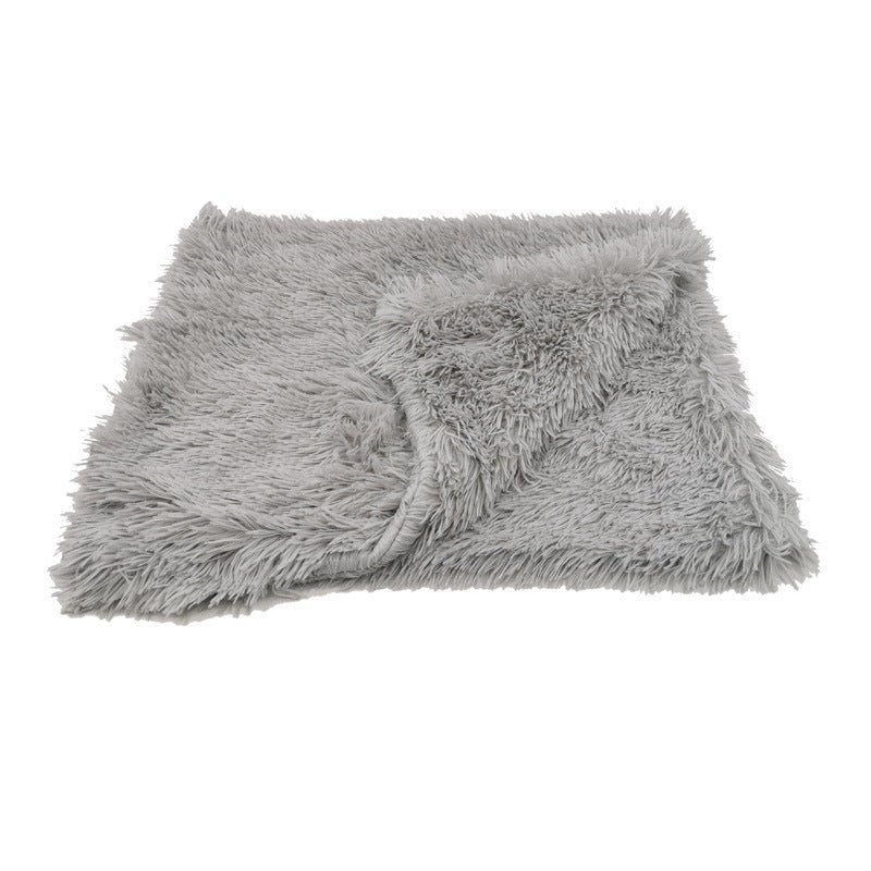 KFX-8472509 Warm Plush Dog and Cat Blanket - Cozy Pet Mat Available in Multiple Sizes