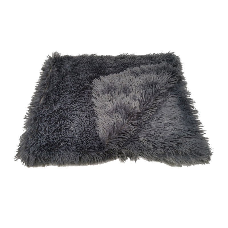 KFX-8472509 Warm Plush Dog and Cat Blanket - Cozy Pet Mat Available in Multiple Sizes