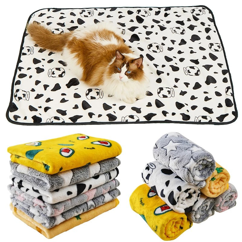 KFX-8478269 Non-slip Pet Blanket and Seat Cushion for Dogs in Various Colors and Sizes