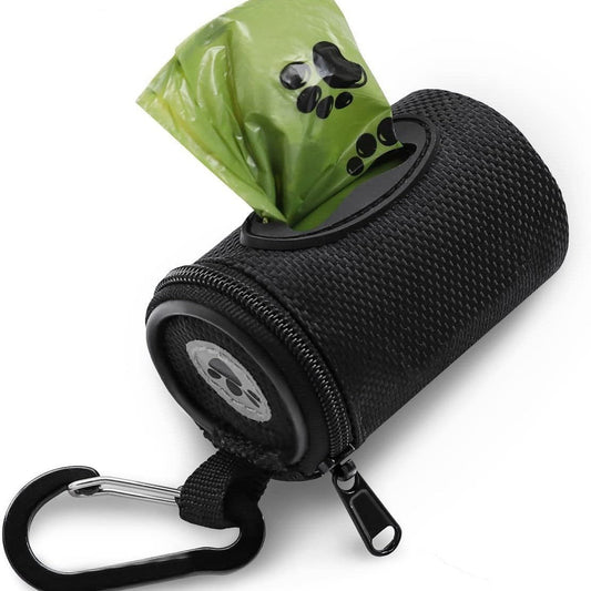 KFX-8478653 Waterproof Cylindrical Hanging Storage Bag in Black, Pink, and Blue - Convenient for Buggies and More