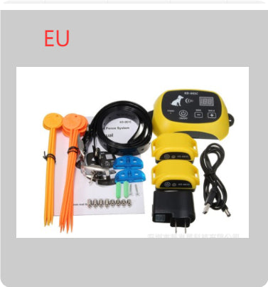KFX-8484157 Wireless Electronic Pet Dog Fence System - Safe Boundary with Receiver Collar, 500 Meter Range