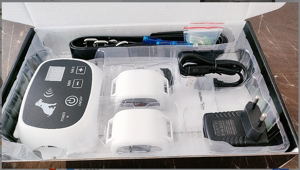 KFX-8484157 Wireless Electronic Pet Dog Fence System - Safe Boundary with Receiver Collar, 500 Meter Range