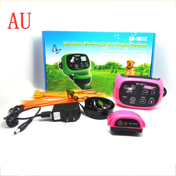 KFX-8484157 Wireless Electronic Pet Dog Fence System - Safe Boundary with Receiver Collar, 500 Meter Range