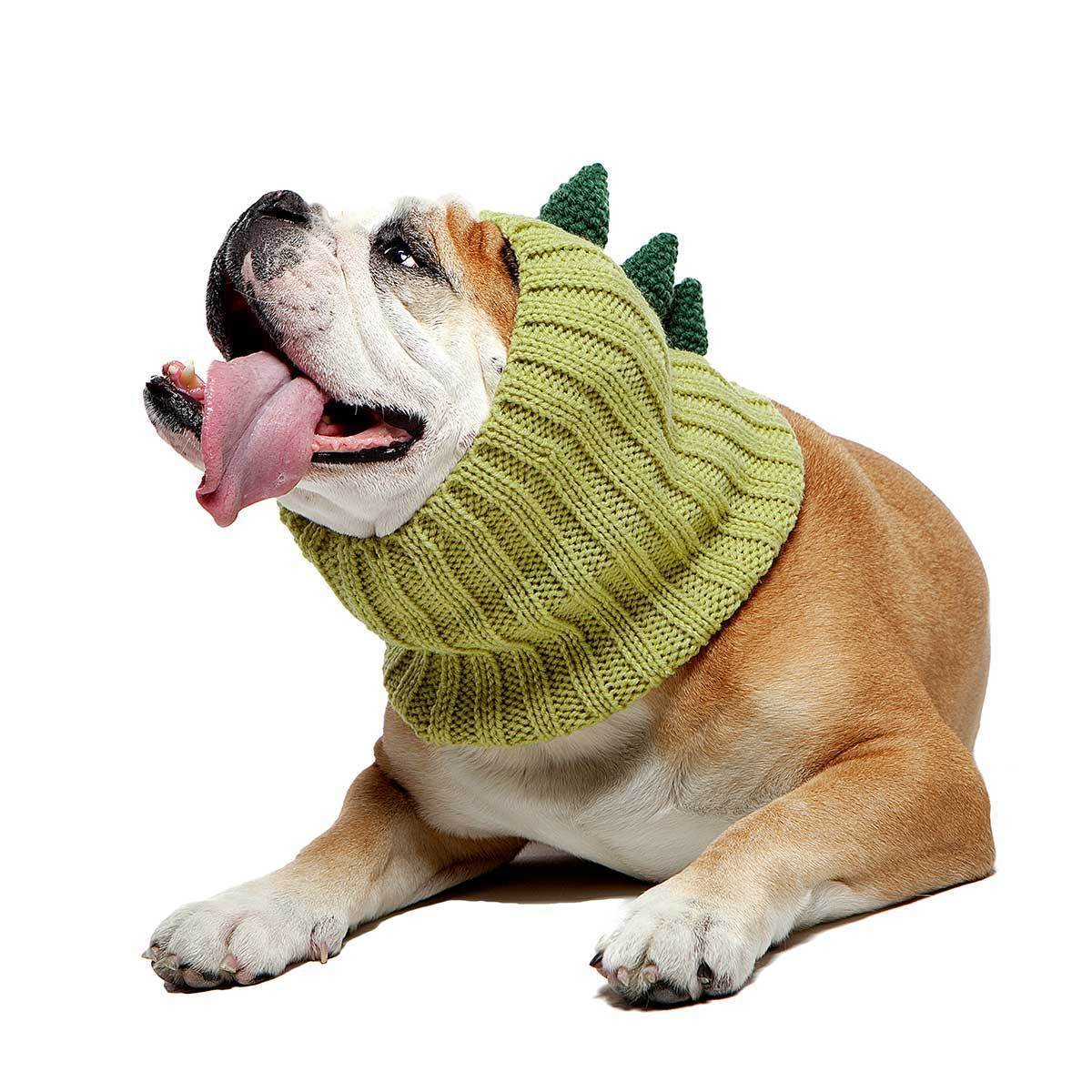KFX-8486973 Warm Windproof Knitted Pet Dog Head Cover - Various Styles Available