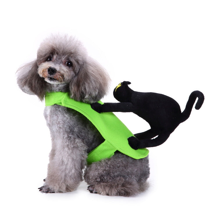 KFX-8492093 Halloween and Christmas Dog Costume - Fun Polyester Outfit for Every Pup