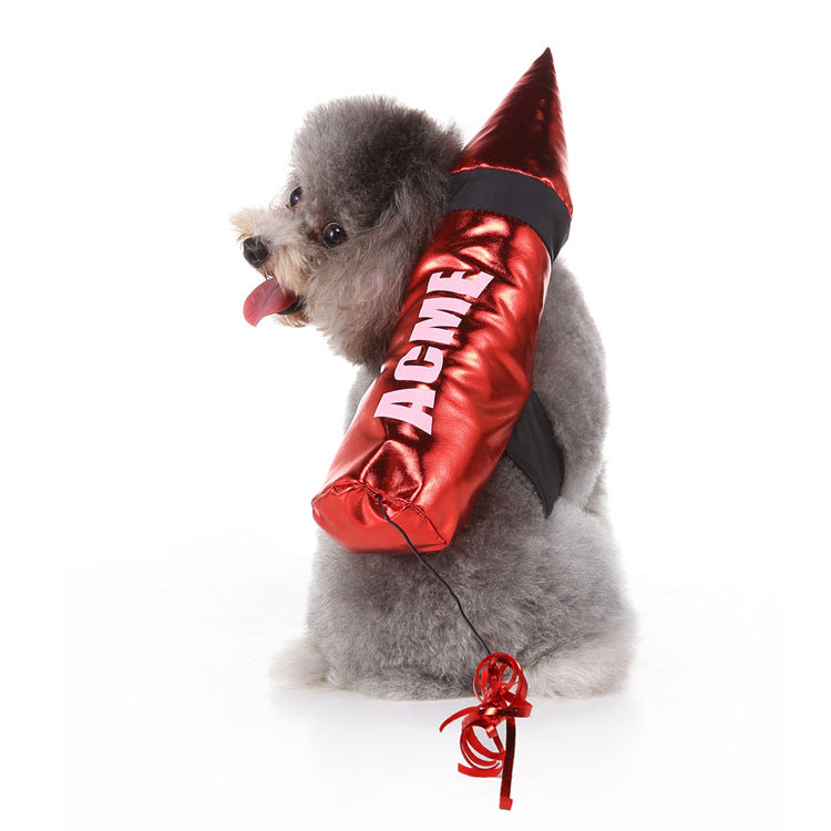 KFX-8492093 Halloween and Christmas Dog Costume - Fun Polyester Outfit for Every Pup