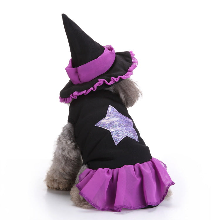 KFX-8492093 Halloween and Christmas Dog Costume - Fun Polyester Outfit for Every Pup
