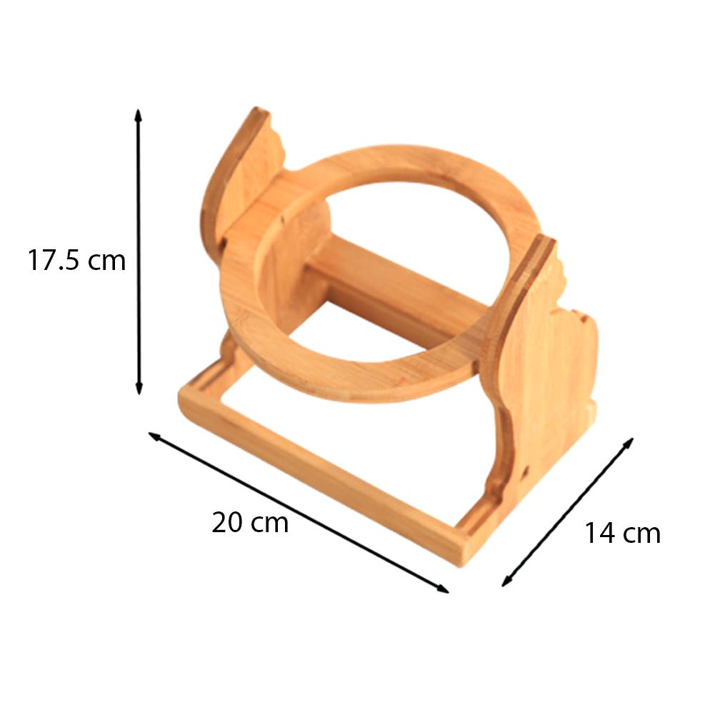 KFX-8493885 Ceramic Cat Food Bowl with Stand - Available in Single or Double Options