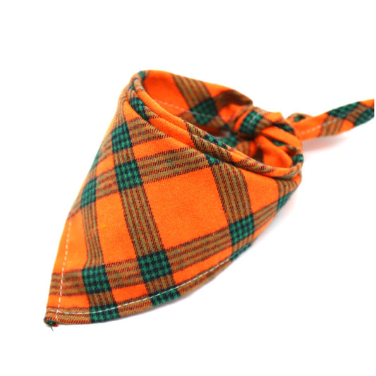 KFX-8495293 Thick Cotton Flannel Triangle Scarf - 40x40x58cm