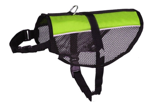 KFX-8496957 Breathable Mesh Waistcoat Chest Strap for Pets - Small Size, Various Colors